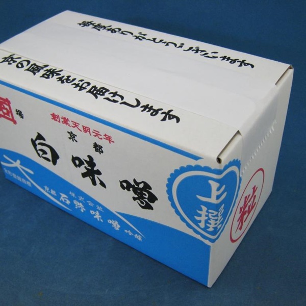 石野 特醸 白味噌(こし) 2kg 箱入 白味噌 味噌汁 お雑煮 味噌 西京味噌 業務用